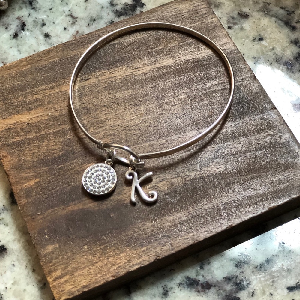 Letter K bracelet